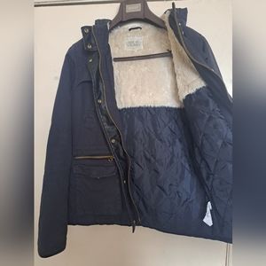 Navy Blue Winter Jacket size S